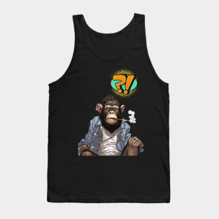 Stoned Monkey !? Monkey Thoughts Tank Top